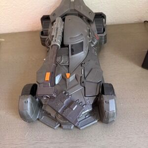 Mattel DC Justice League Batmobile Vehicle with Cannon for 12 Inch Figures Gray